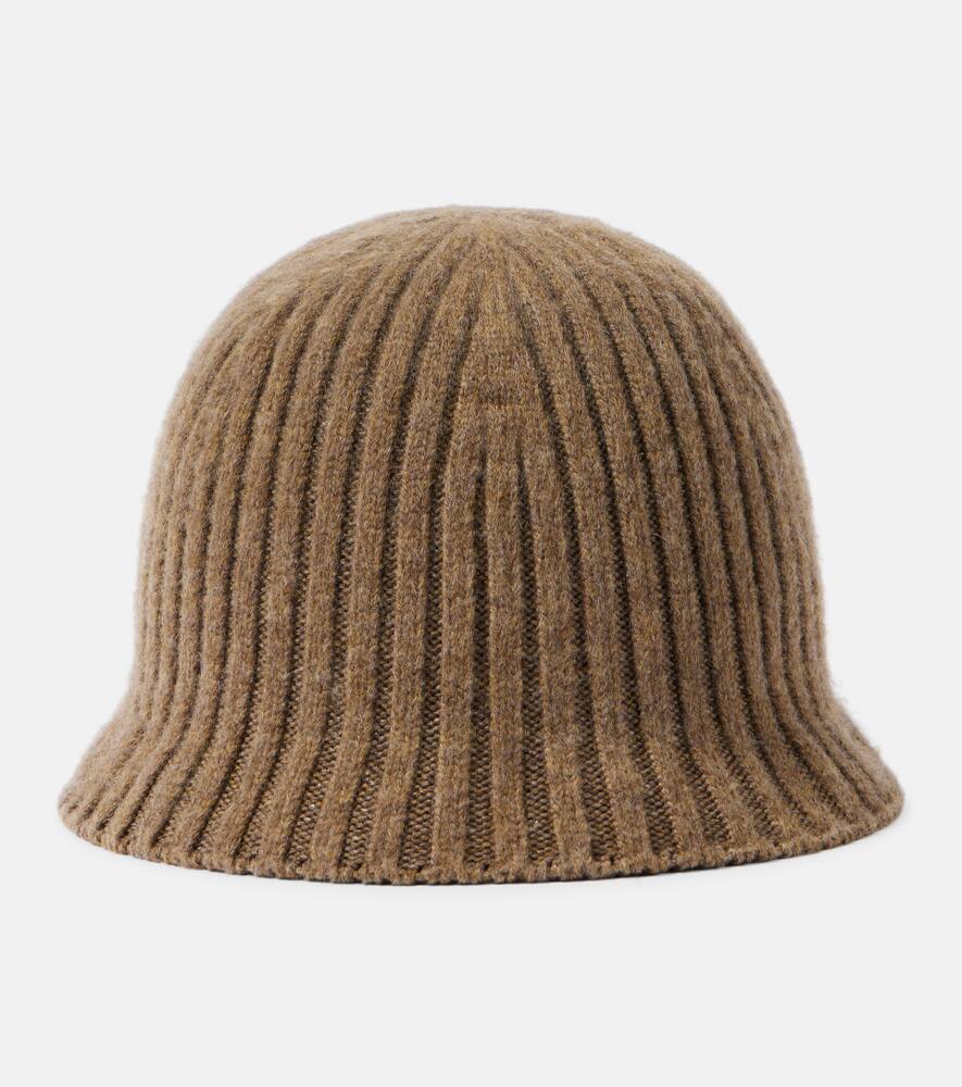 Loro Piana Ribbed-knit cashmere-blend hat
