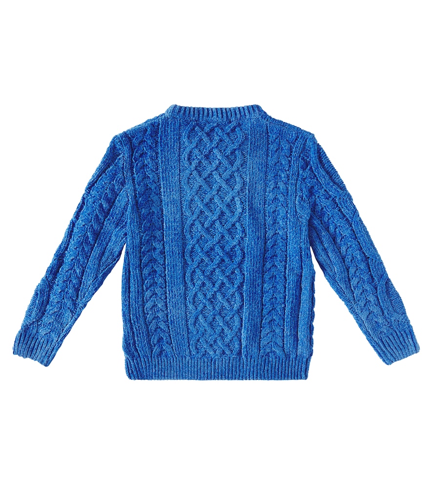  Scotch & Soda Kids Scotch & Soda Kids Cable-knit Chenille Sweater 