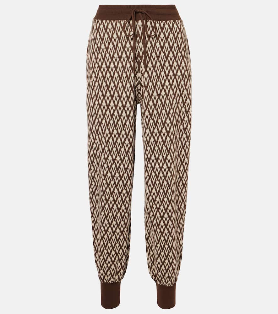 Toute la V virgin wool sweatpants