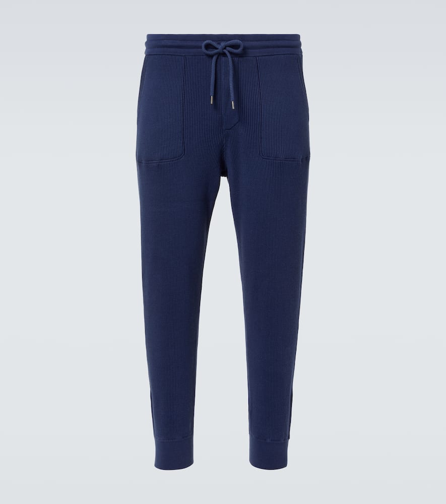 BRUNELLO CUCINELLI COTTON JERSEY SWEATPANTS