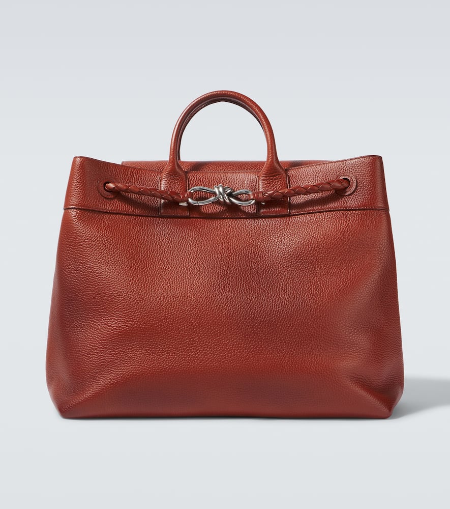 Andiamo Voyager leather tote bag