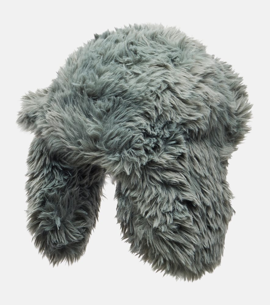 Ruslan Baginskiy Faux Fur Hat In Gray