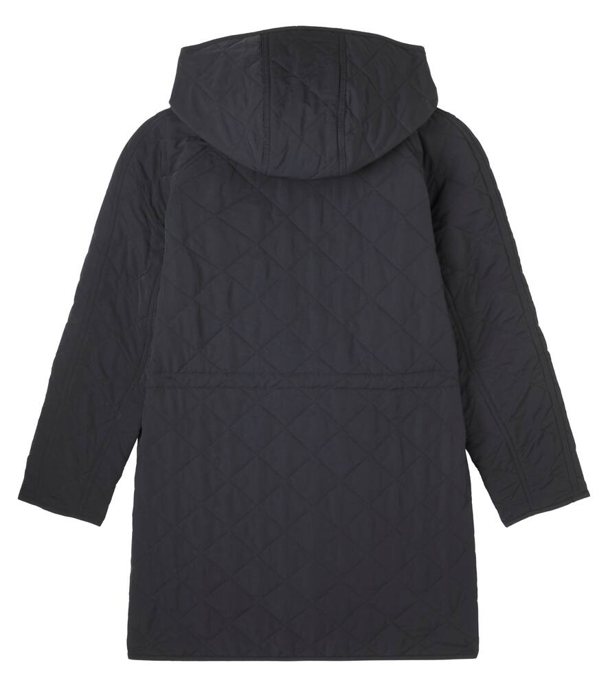 Burberry Ekd Quilted Jacket In Black