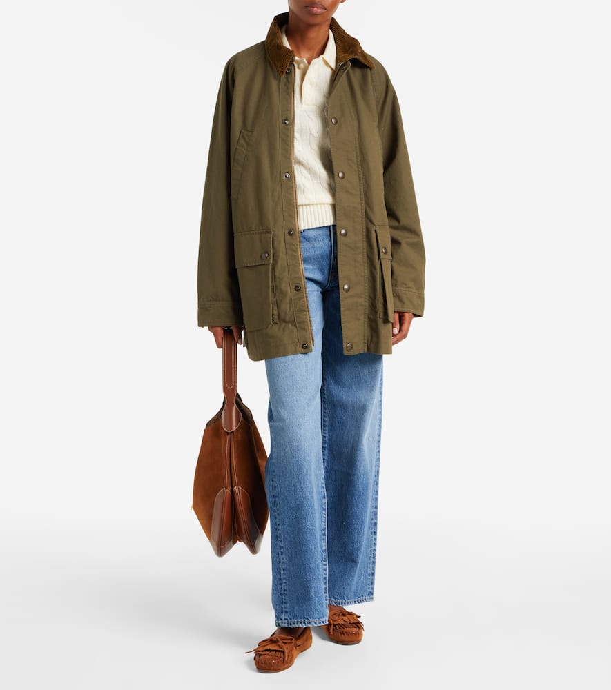 Polo Ralph Lauren Wool And Cashmere Polo Shirt With Cable Knit In White