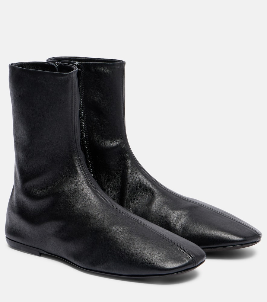 Globe leather ankle boots