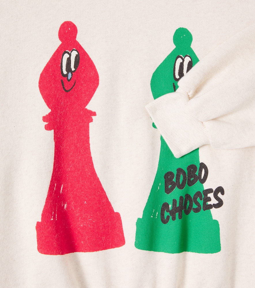  Bobo Choses Bobo Choses Checkmate Cotton Sweatshirt 