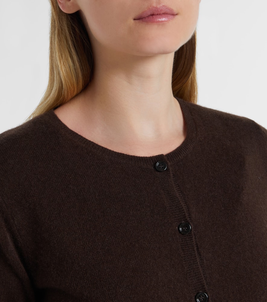 Jardin Des Orangers Wool And Cashmere Cardigan In Brown