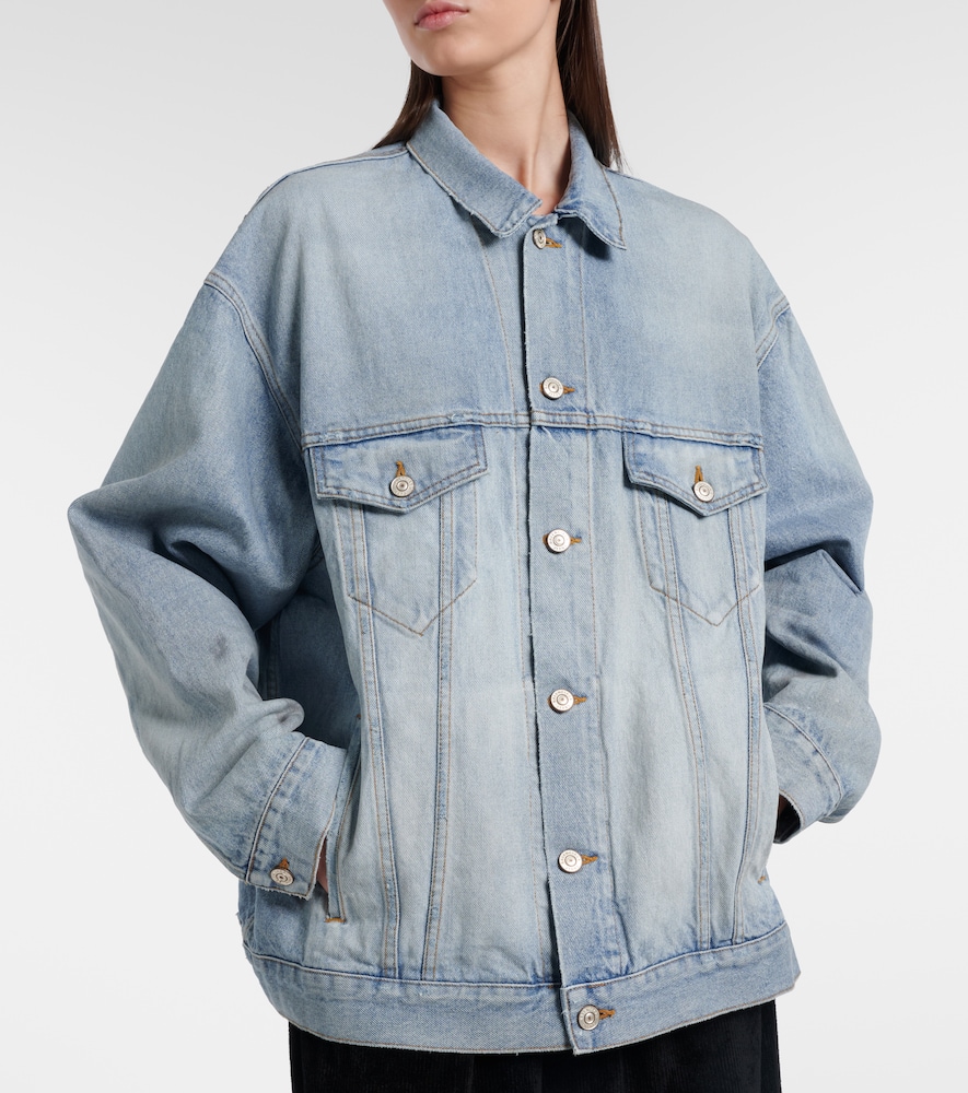  Balenciaga Balenciaga Logo Denim Jacket 