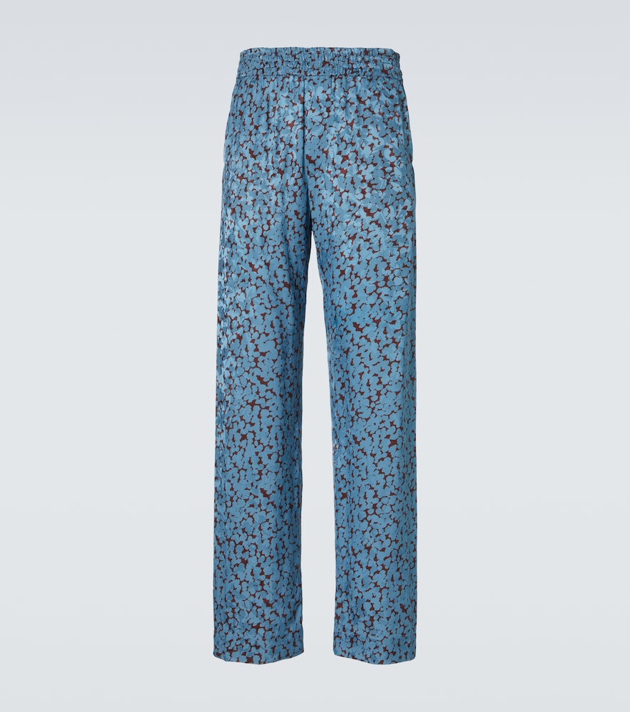 Dries Van Noten Dries Van Noten Printed straight pants　ドリス ヴァン ノッテン プリントストレートパンツ