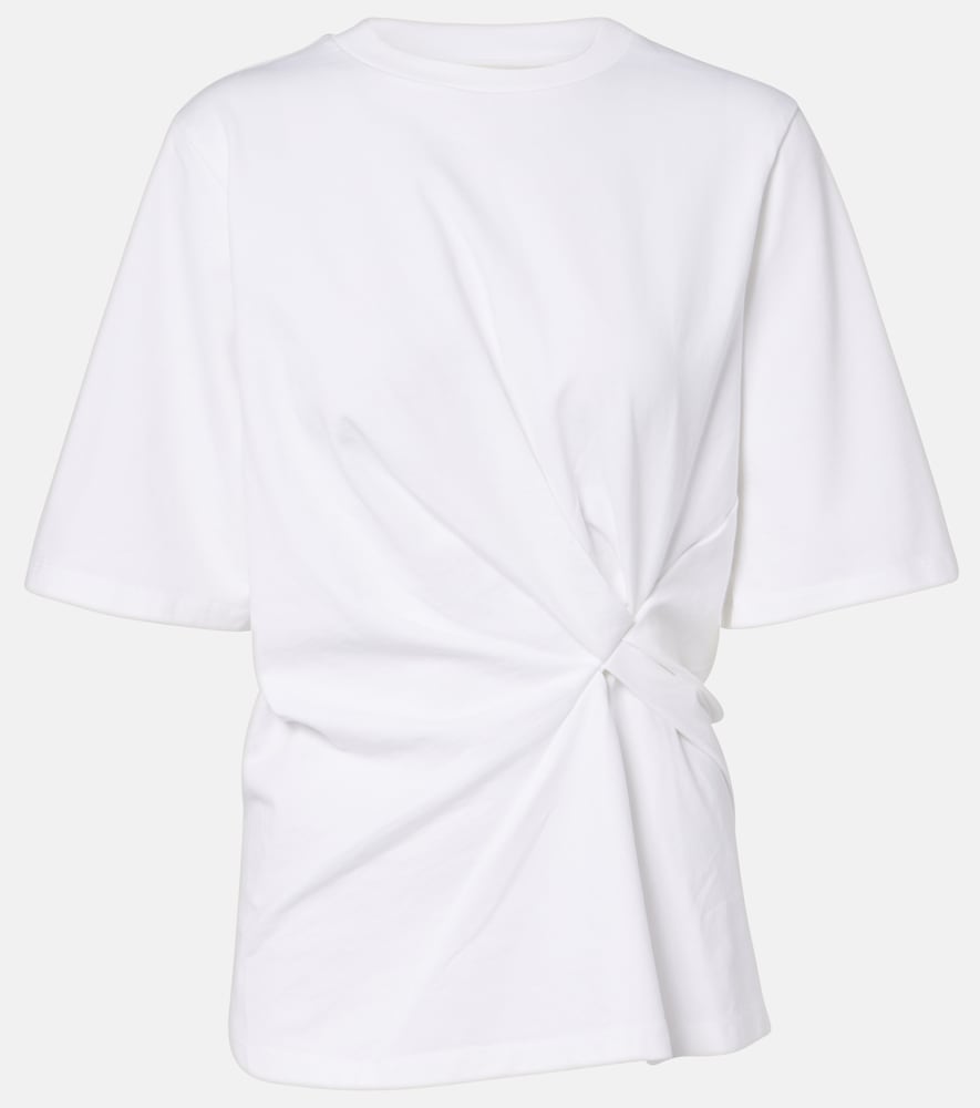 Rohe Róhe Gathered cotton T-shirt