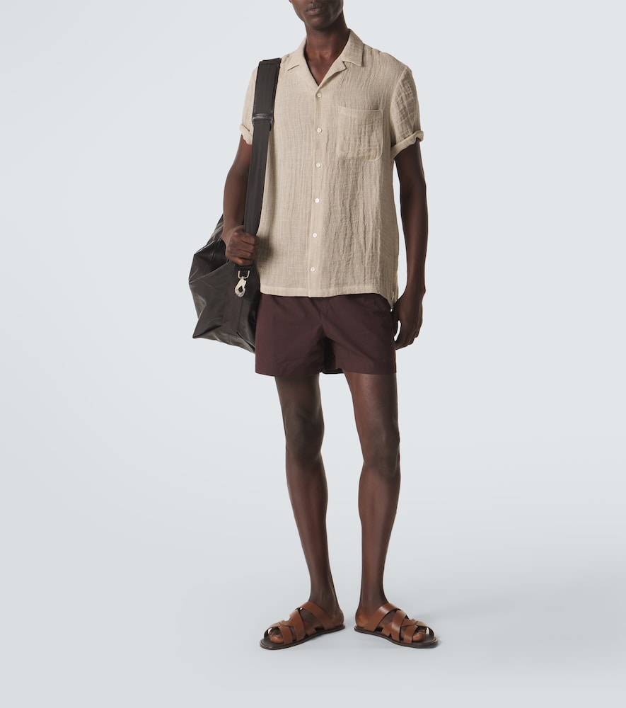  Le Kasha Le Kasha Linen Bowling Shirt 