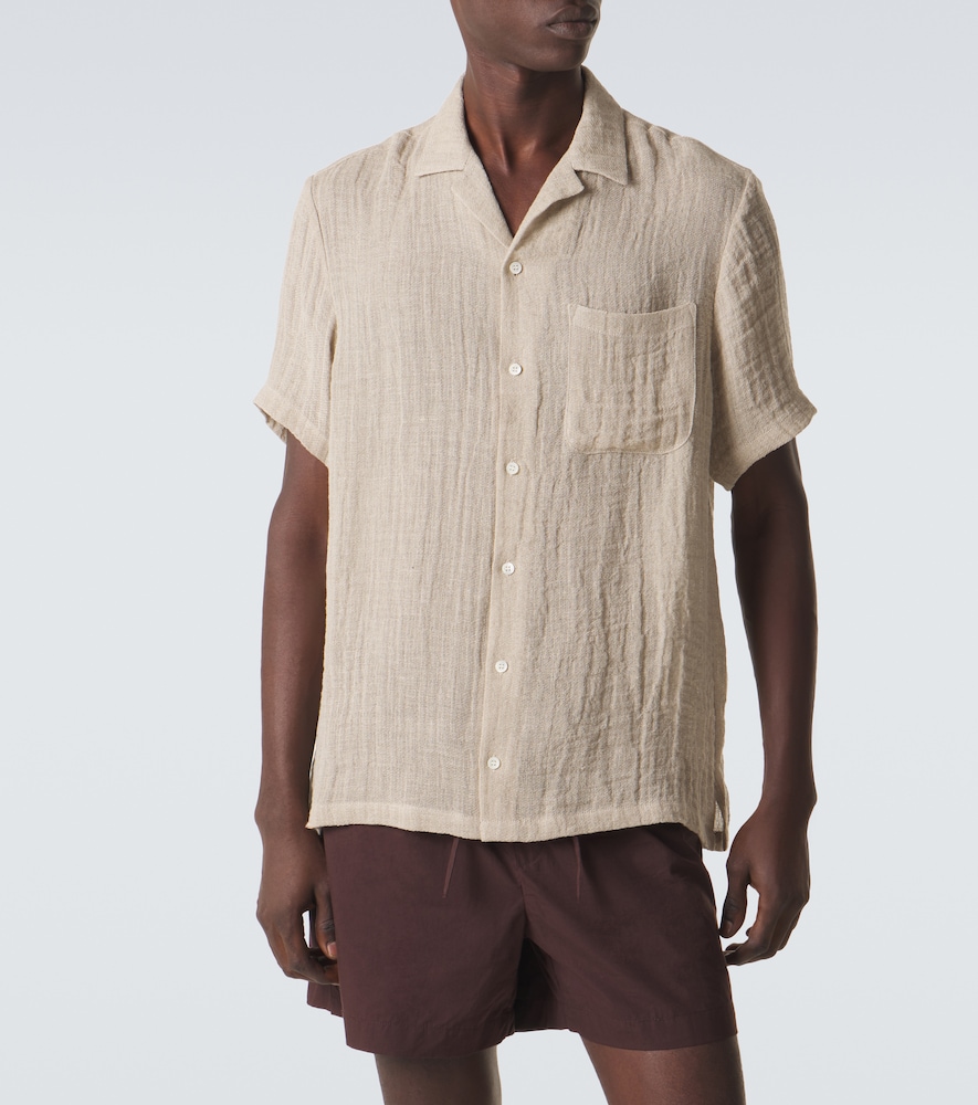  Le Kasha Le Kasha Linen Bowling Shirt 
