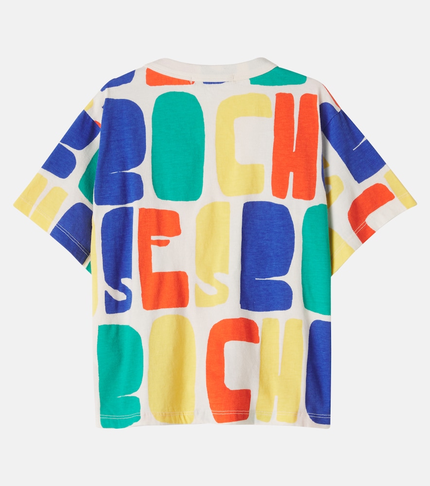  Bobo Choses Bobo Choses Logo Colorblock Cotton T-shirt 