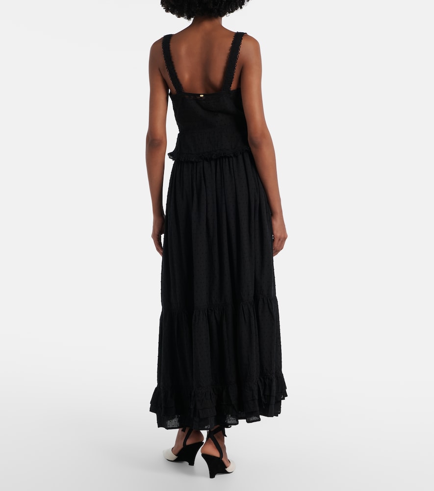 Clara Tiered Cotton Maxi