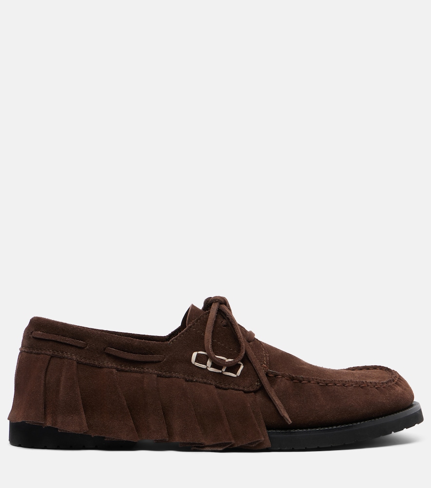  Jw Anderson Jw Anderson Segelschuhe Aus Veloursleder 