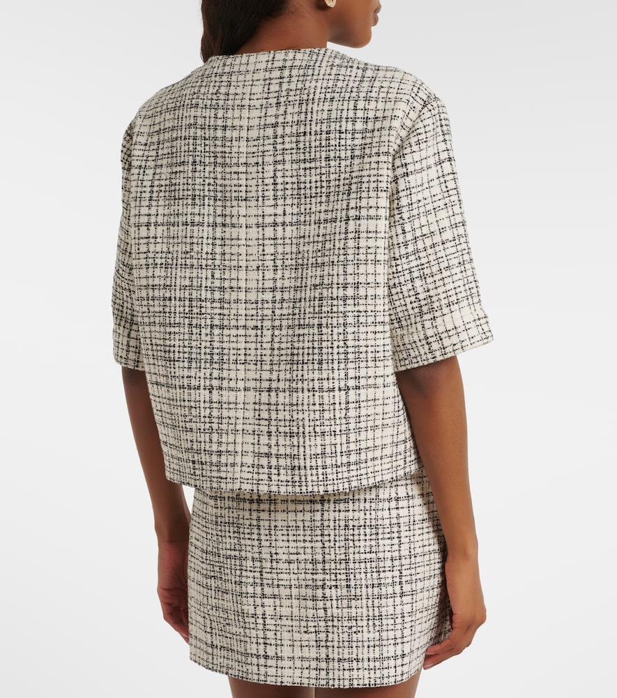 Garavani Cotton-Blend Tweed Jacket