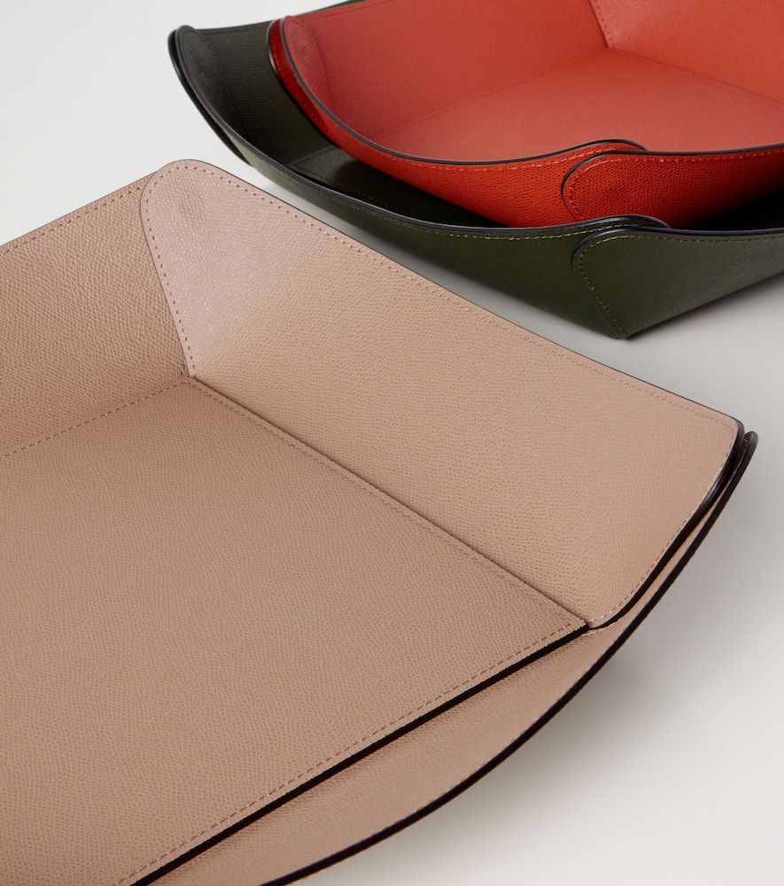 Giobagnara Giobagnara Safran Large Leather Bowl 