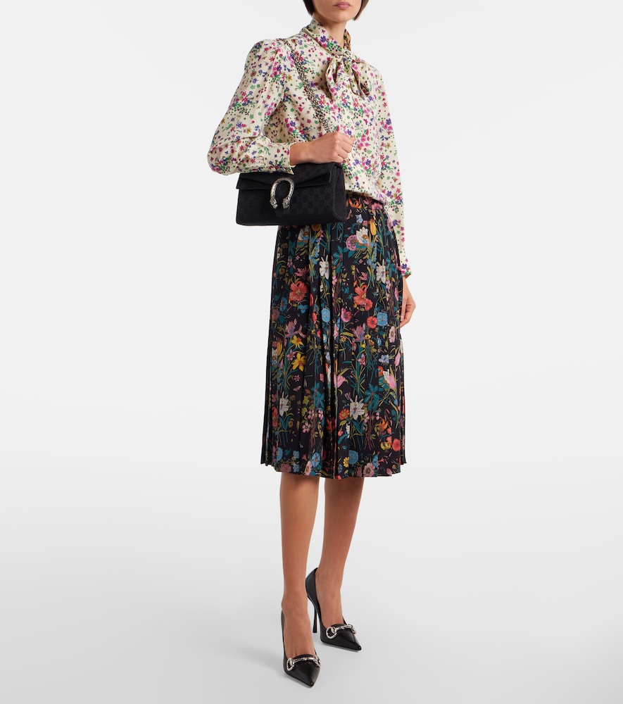  Gucci Gucci Camicia In Seta Con Stampa 