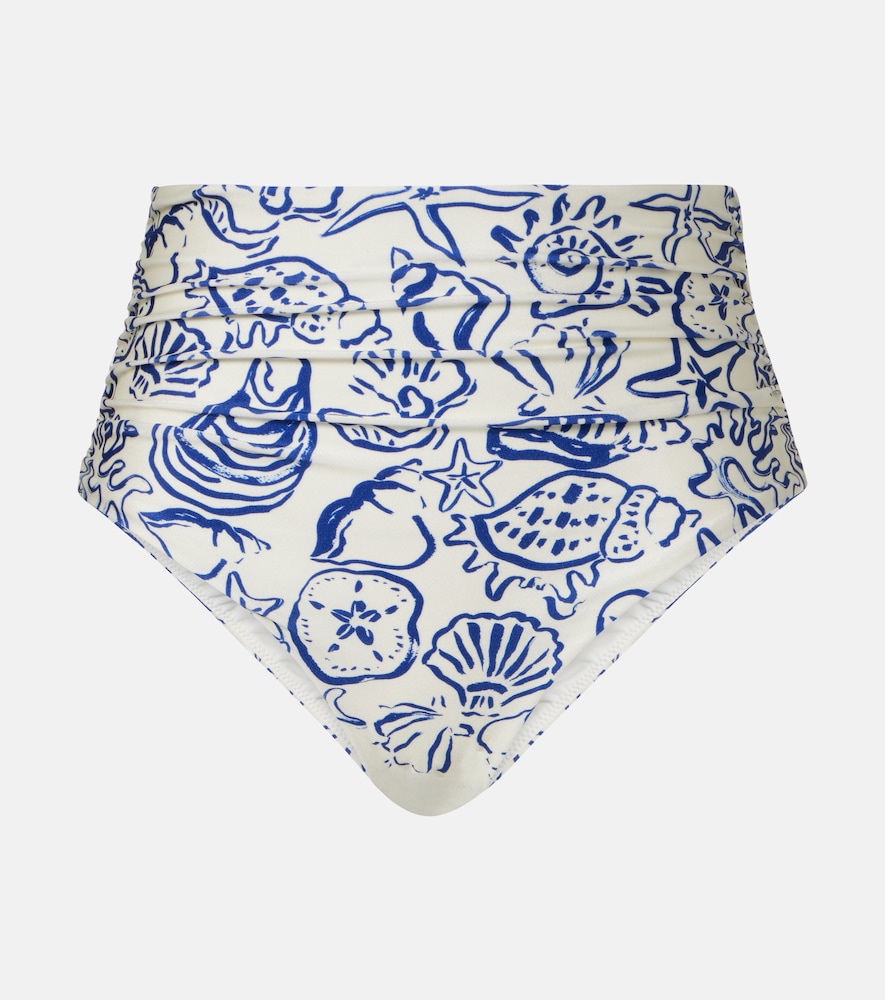 Simkhai Culotte de bikini Teya à imprimé