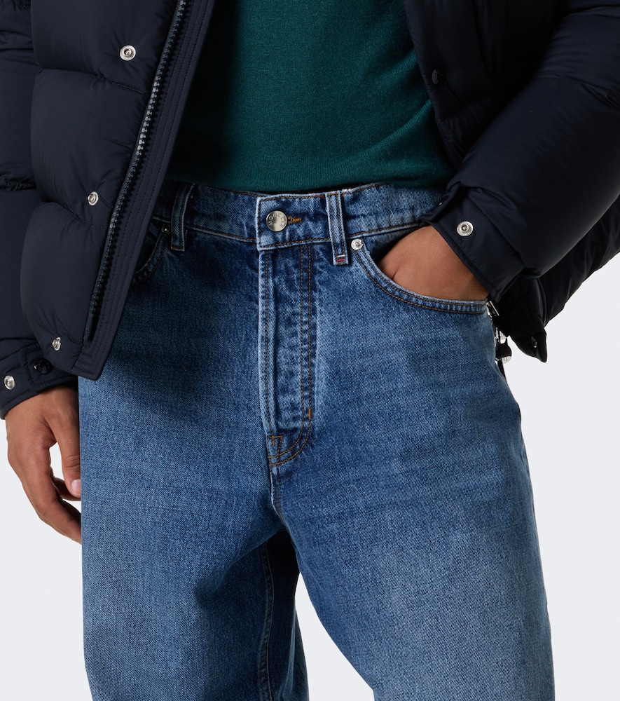 Faded Straight Jeans