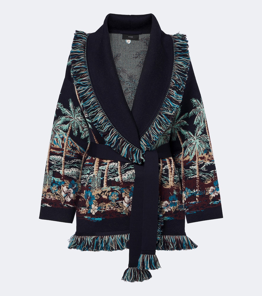 Cardigan Diamond Head in misto lana jacquard