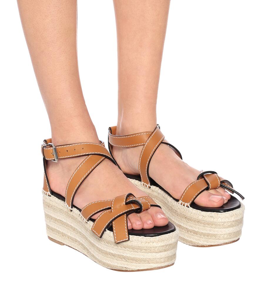 LOEWE Gate platform espadrilles,P00443717