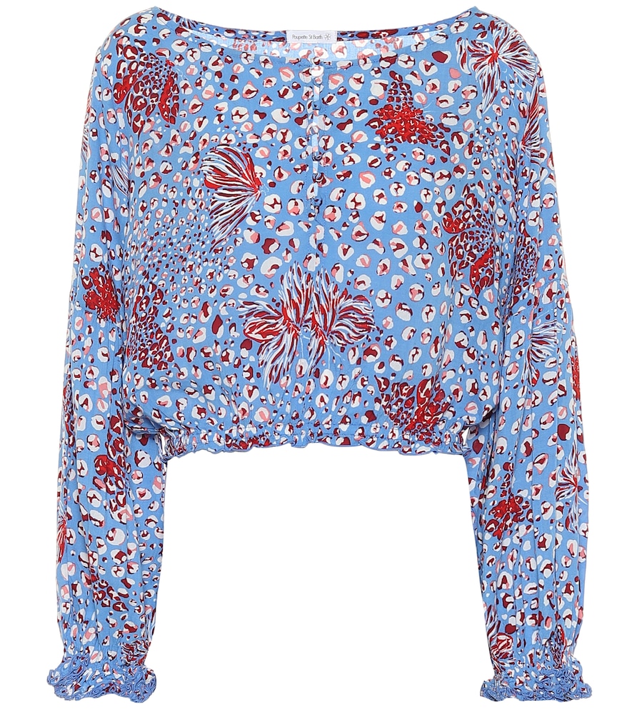Poupette St Barth Top Betty imprim en crpe 115 €