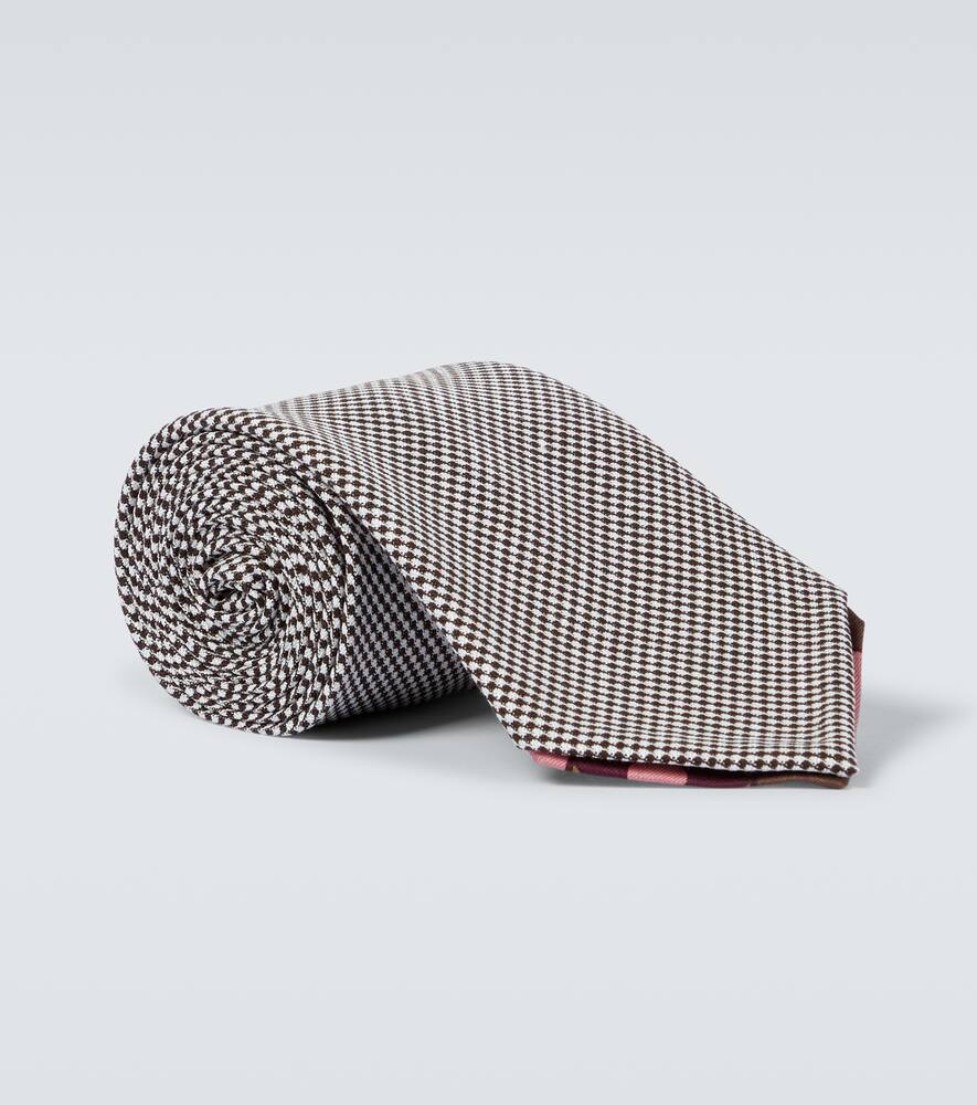 BRAM Manarola wool and linen tie