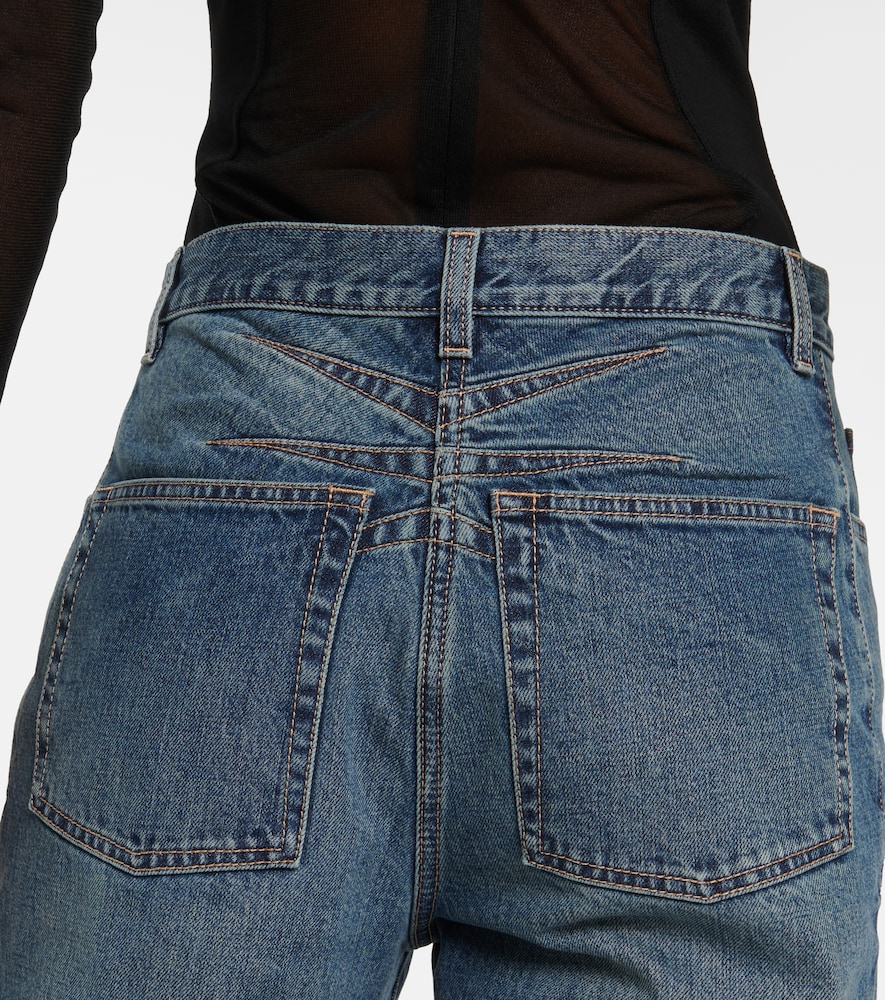  Alaia Alaïa Low-rise Straight Jeans Lover 