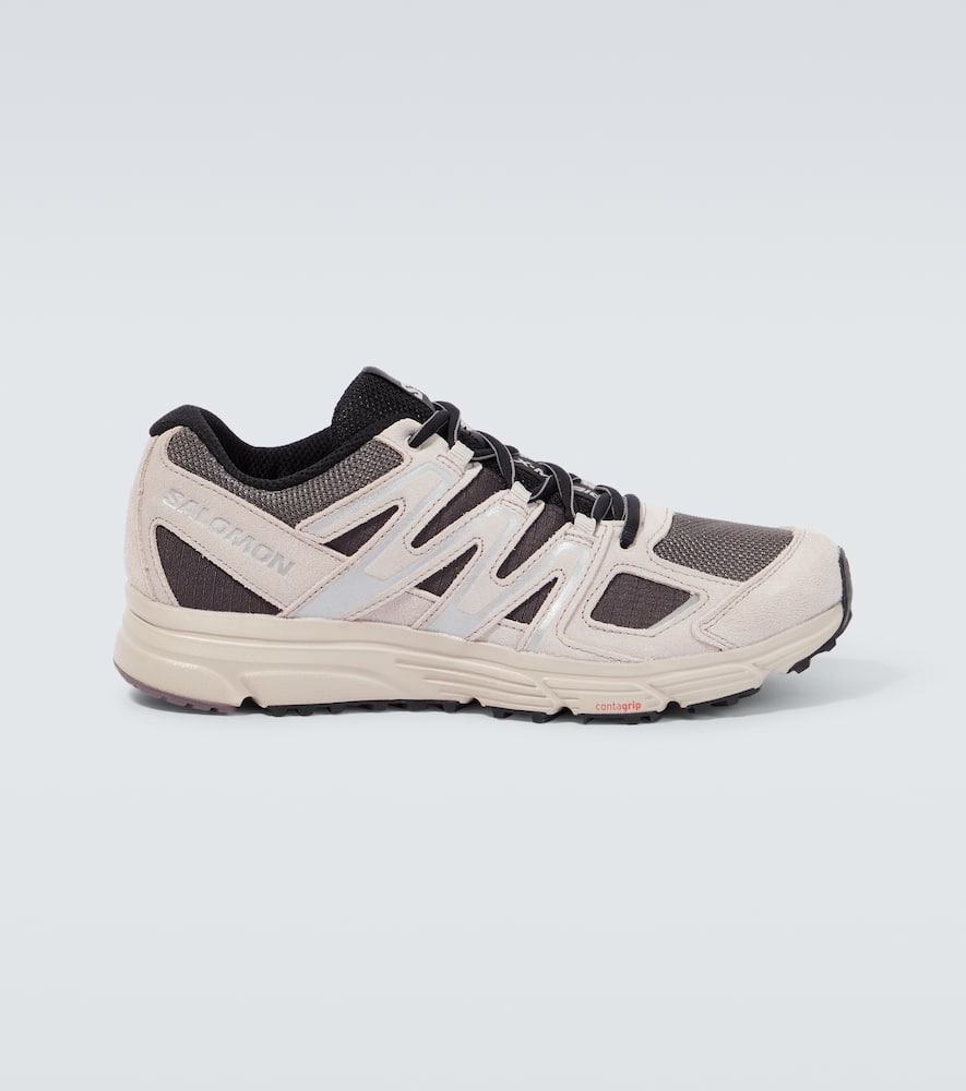Salomon Gender Inclusive X-mission 4 Sneaker In Plum Kitt/ash Roses