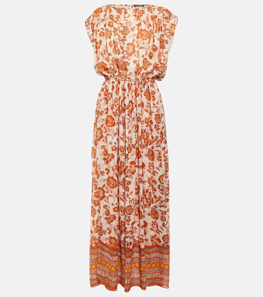 Loro Piana Edwina silk georgette maxi dress