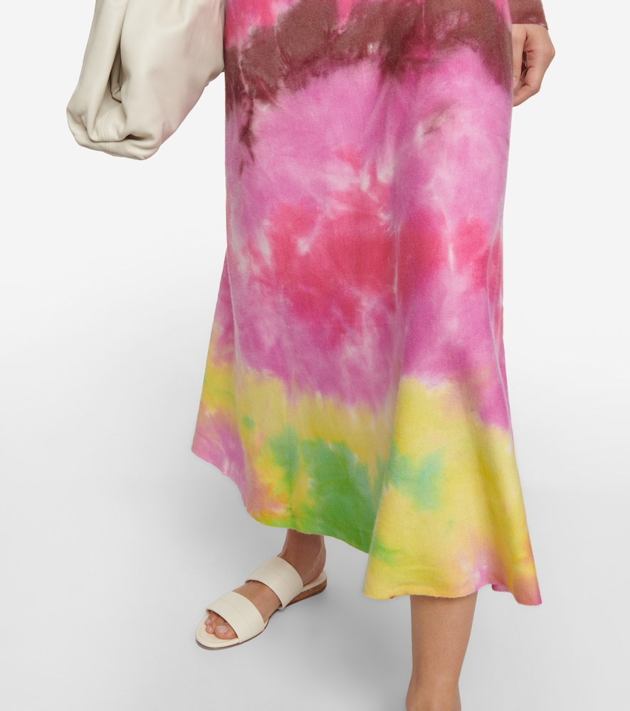  Gabriela Hearst Gabriela Hearst Maxikleid Aus Kaschmir Und Seide 