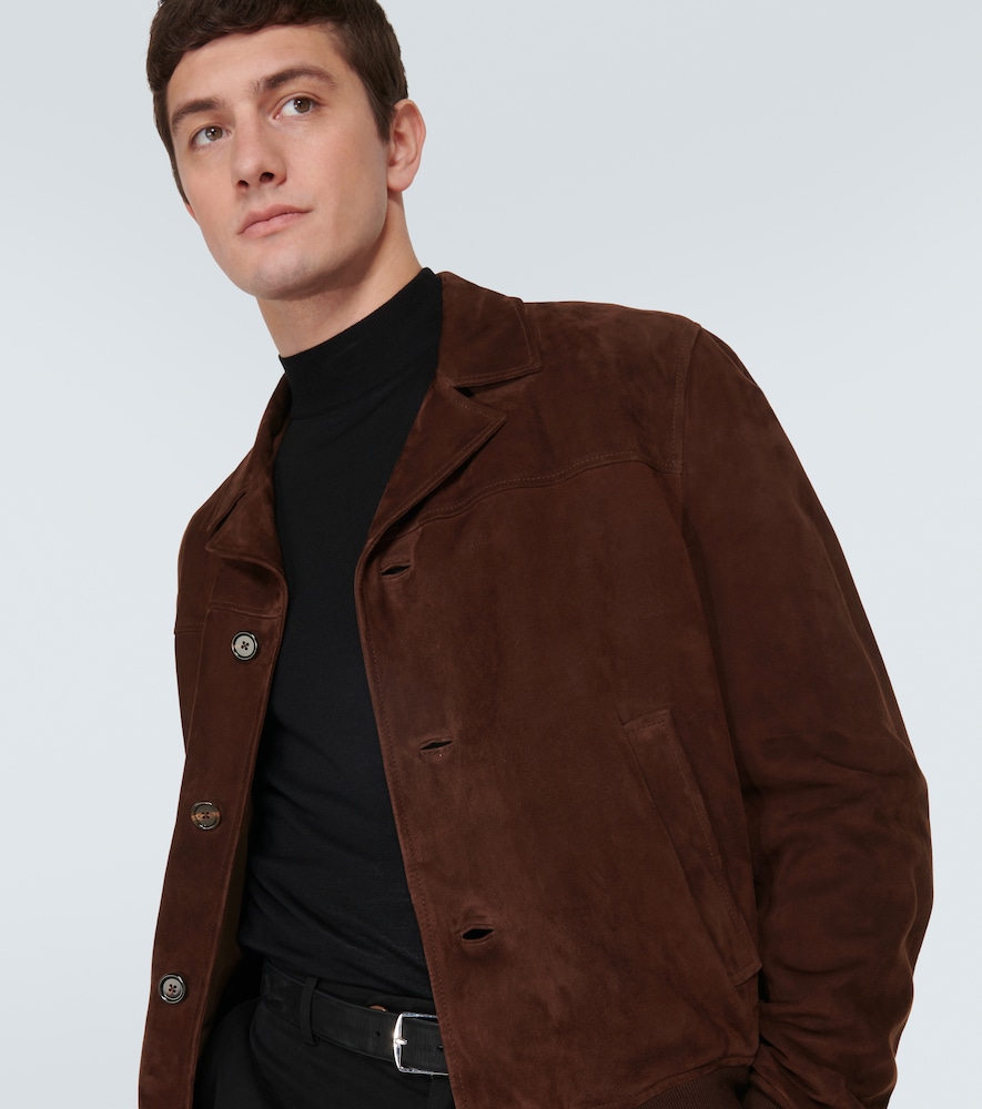  Dolce&gabbana Dolce&gabbana Jacke Aus Veloursleder 