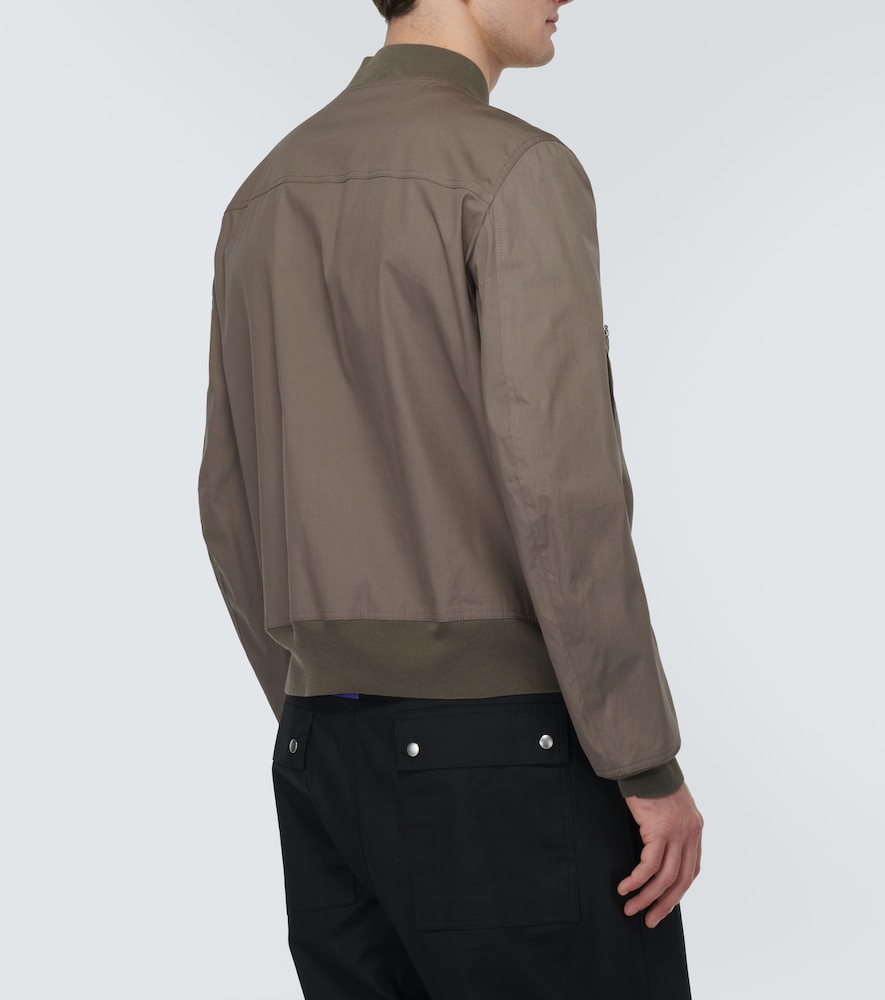  Rick Owens Rick Owens Bauhaus Flight Bomber Jacket 