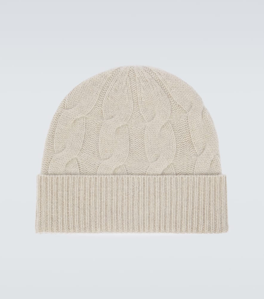 Le Kasha Abobo cable-knit cashmere beanie