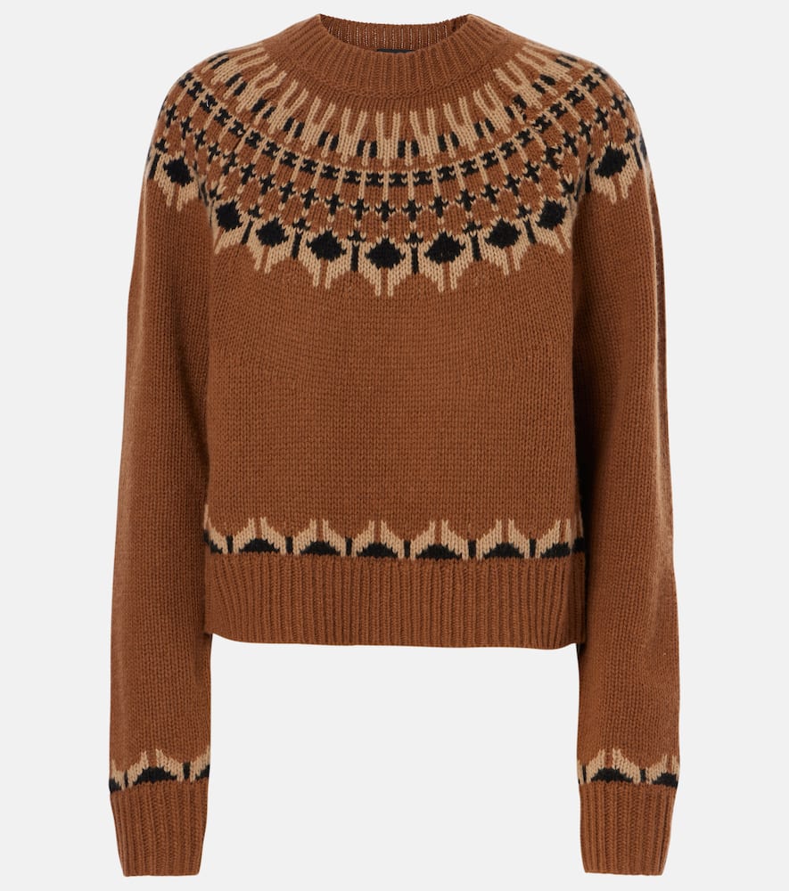 Nili Lotan Fern Fair Isle wool sweater