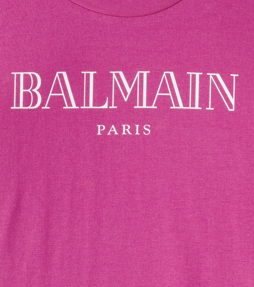  Balmain Kids Balmain Kids T-shirt Aus Einem Baumwollgemisch 