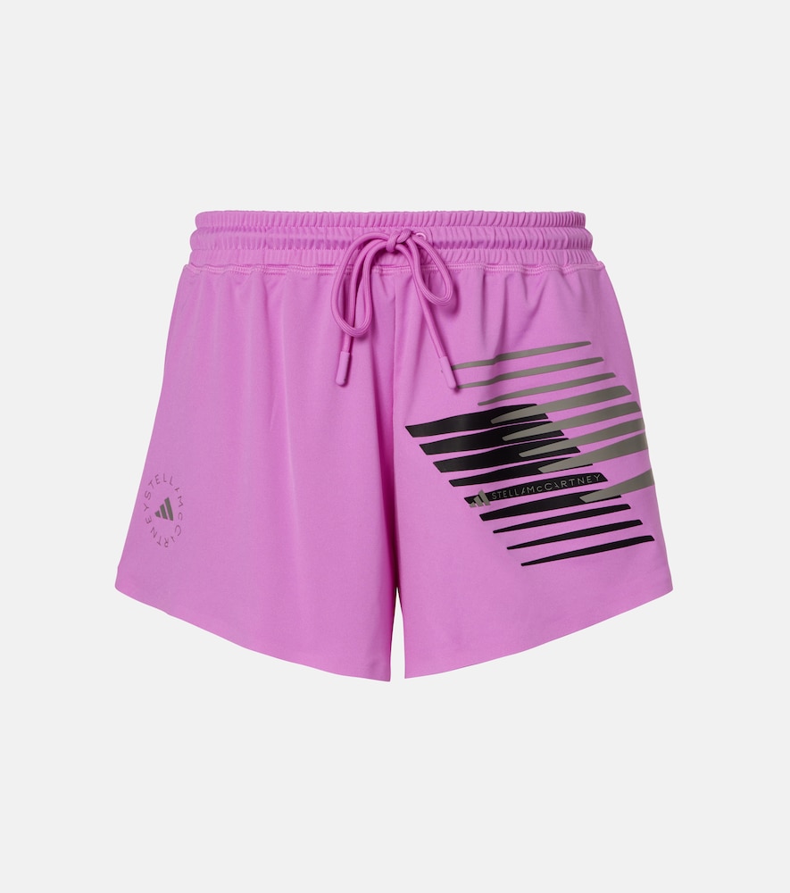 Stella McCartney Adidas by Stella McCartney High-rise shorts　Adidas by Stella McCartney ハイライズ ショーツ