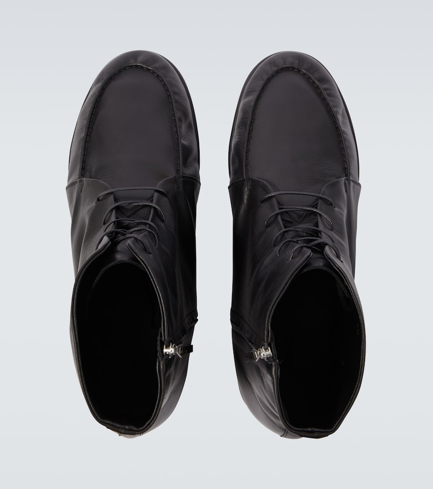  Auralee Auralee Schnürstiefel Aus Leder 