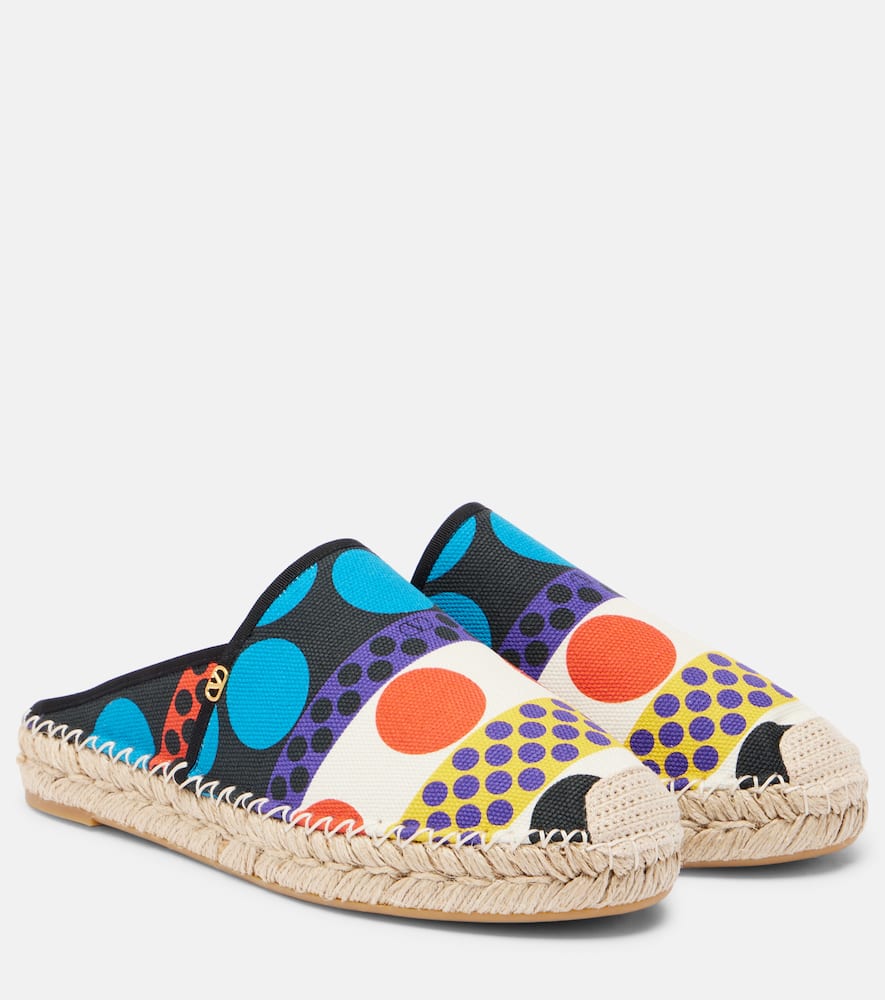 La Cruisette printed espadrille mules