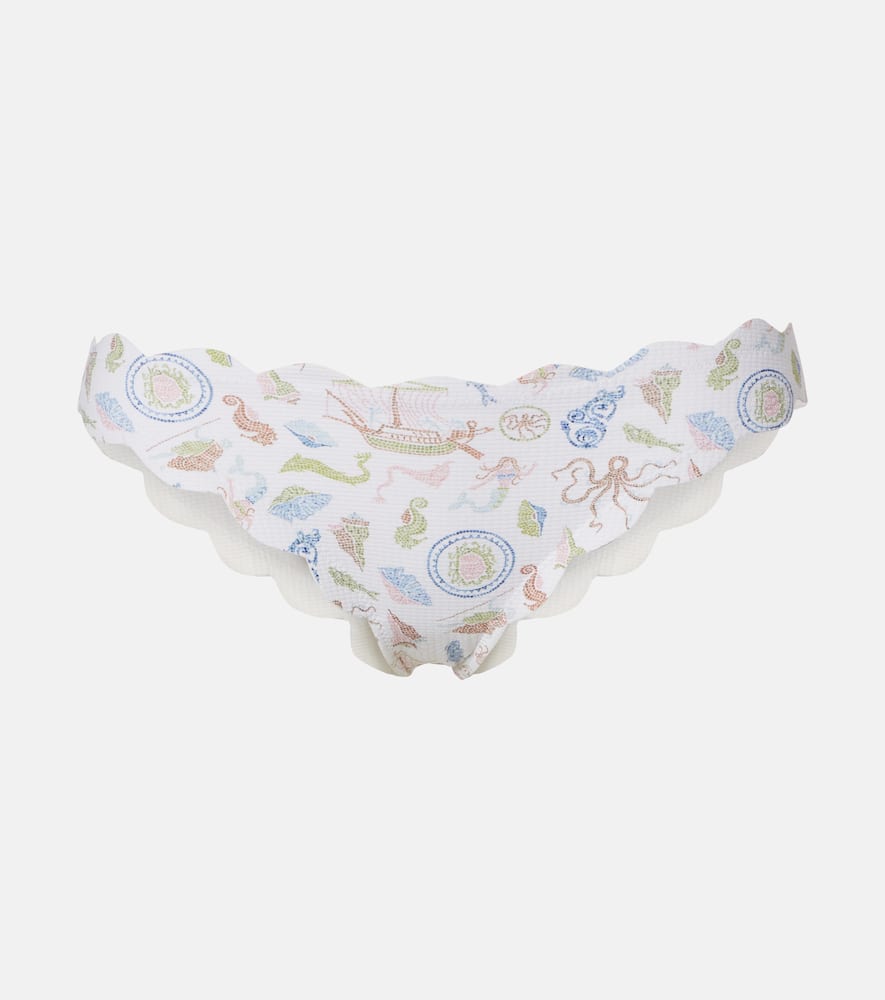 Antibes scalloped bikini bottoms