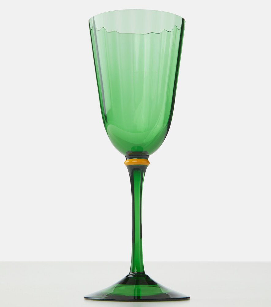  La Doublej La Doublej Rainbow Set Of 2 Wine Glasses 