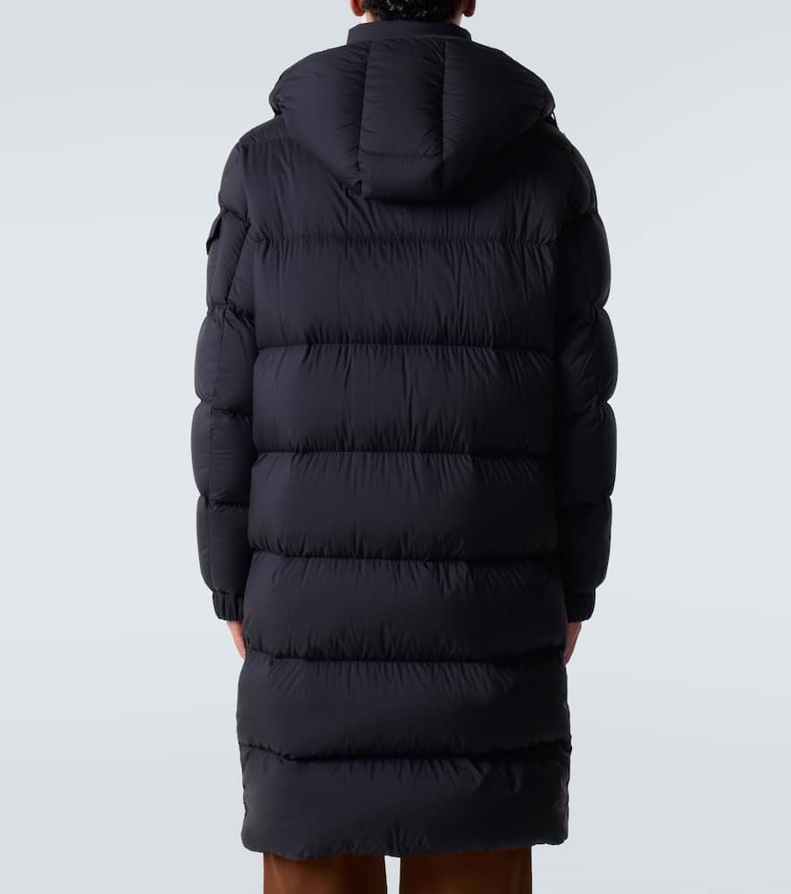 Moncler Hanoverian Down Coat In Black