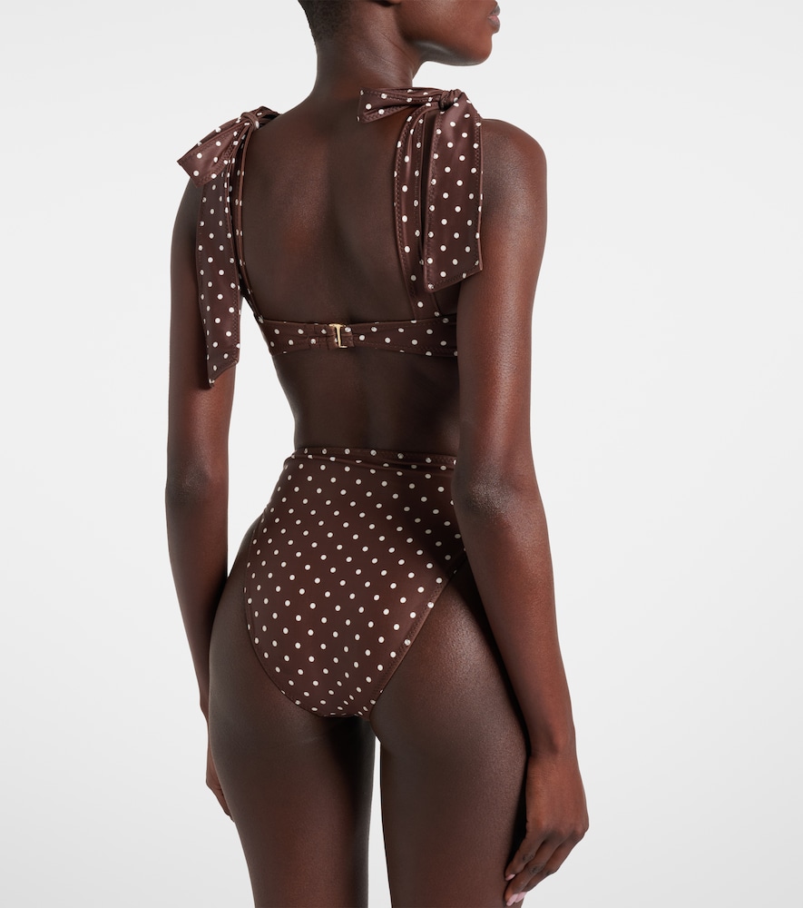  Same Same Lady Polka-dot Bikini Top 
