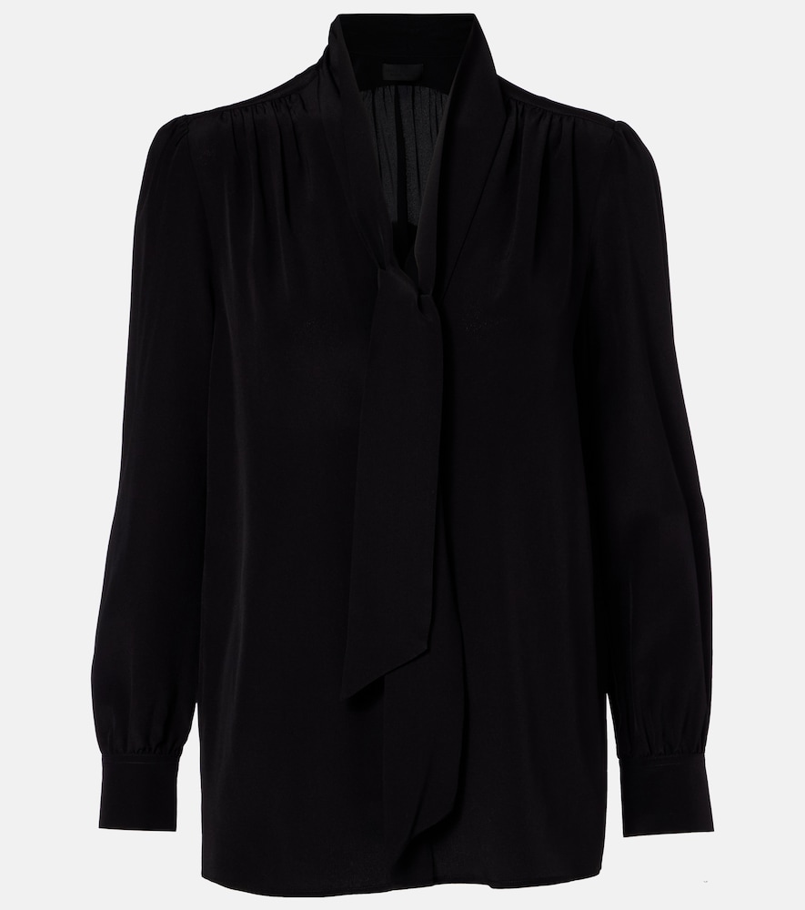 Nili Lotan Colt tie-neck silk blouse