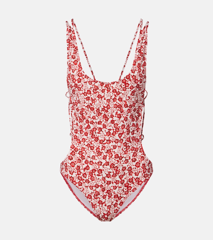Isabel Marant Tenisiage floral swimsuit