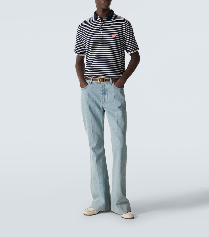  Valentino Valentino Polohemd Vlogo Aus Baumwolle 