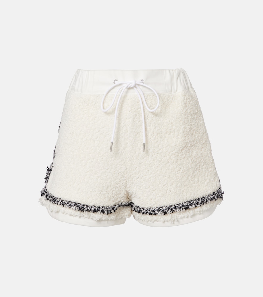 Sacai Bouclé shorts
