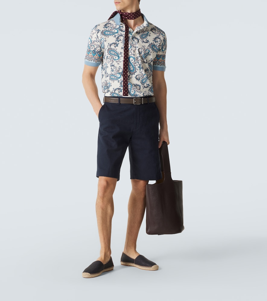  Etro Etro Cotton-blend Bermuda Shorts 