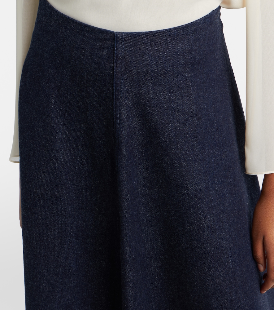  Altuzarra Altuzarra Varda Denim Midi Skirt 